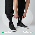 Original Collection: Classic Sports Socks 3-Pack (Black)